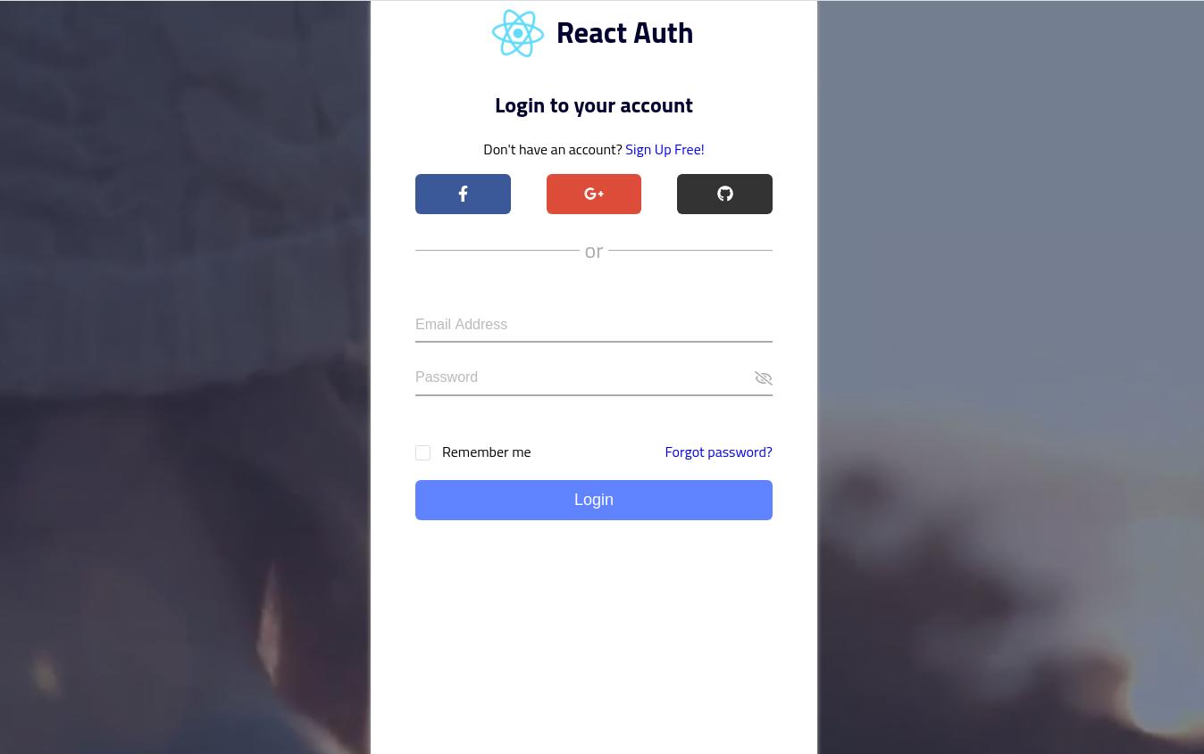 React Auth